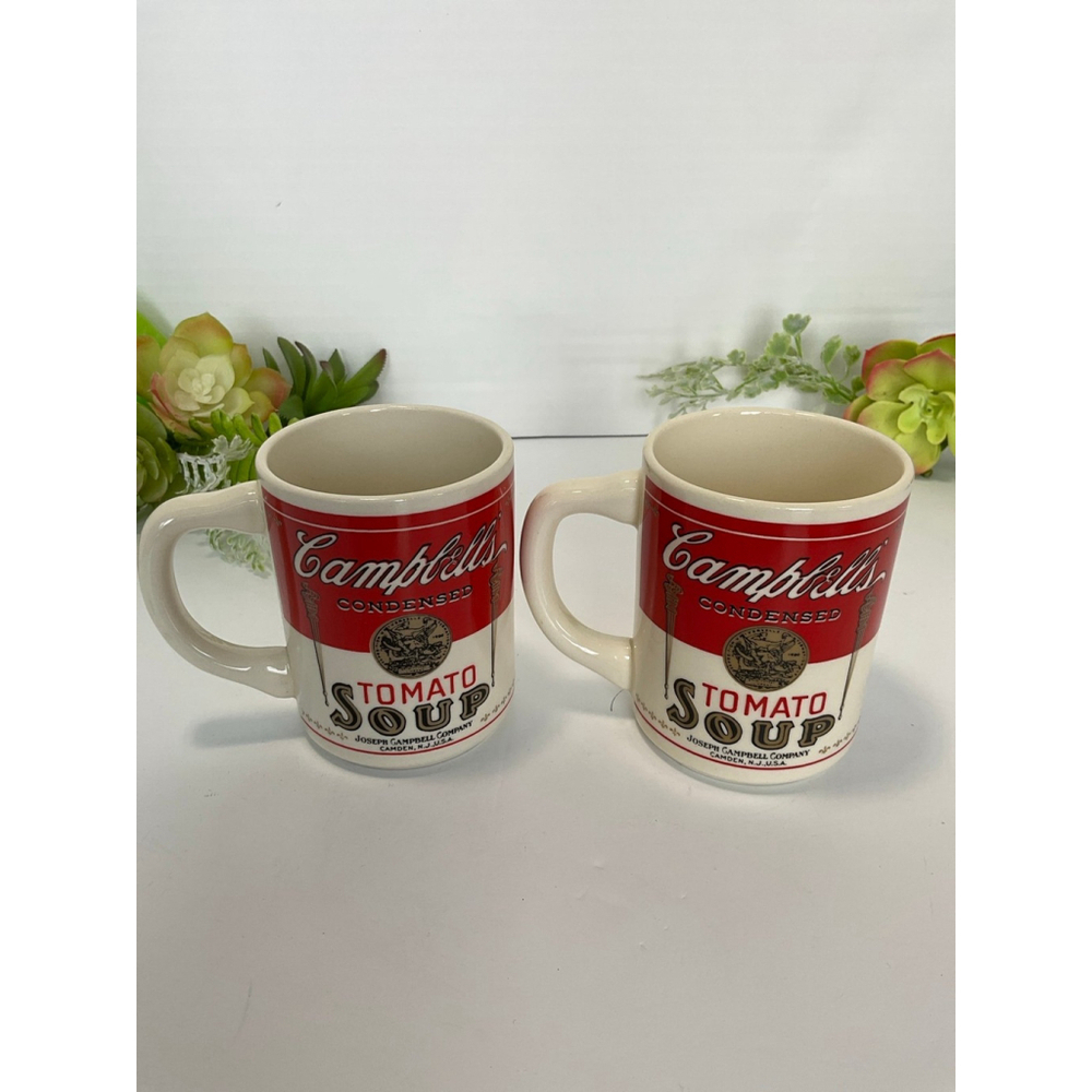 Vintage McCoy Campbell's Condensed Soup Mug Set of 2
